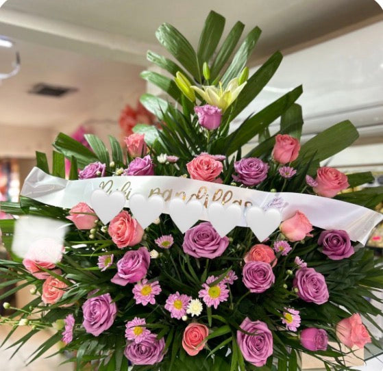Ofrenda 24 rosas