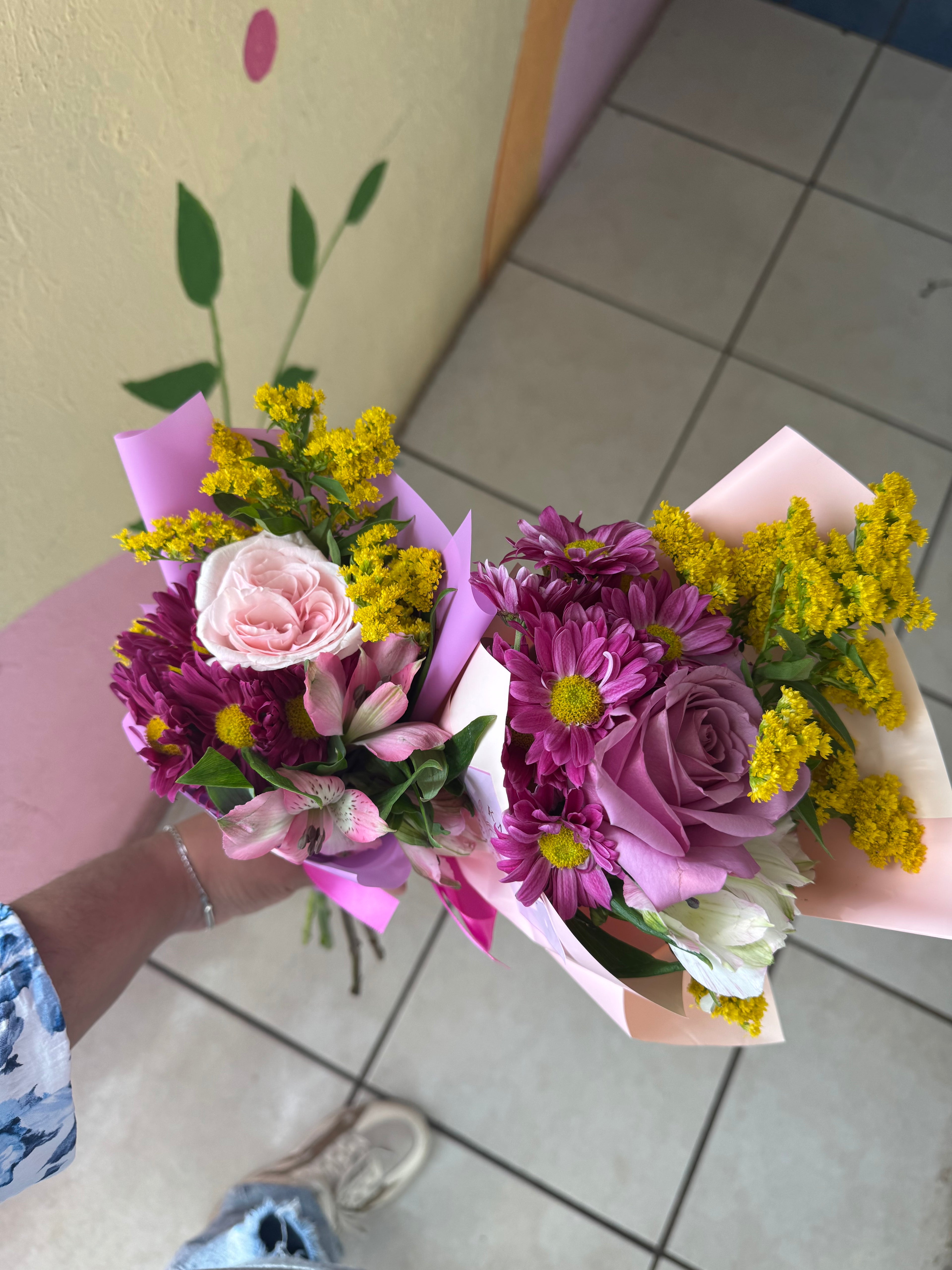 Rosa decorada