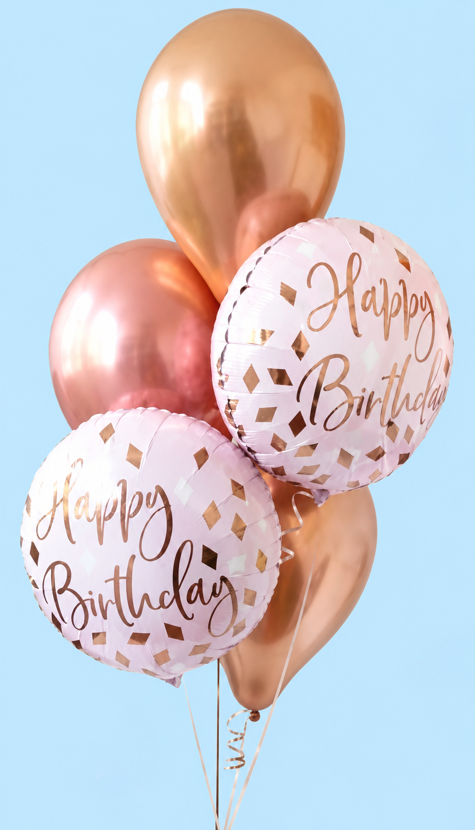 BOUQUET GLOBOS CROME