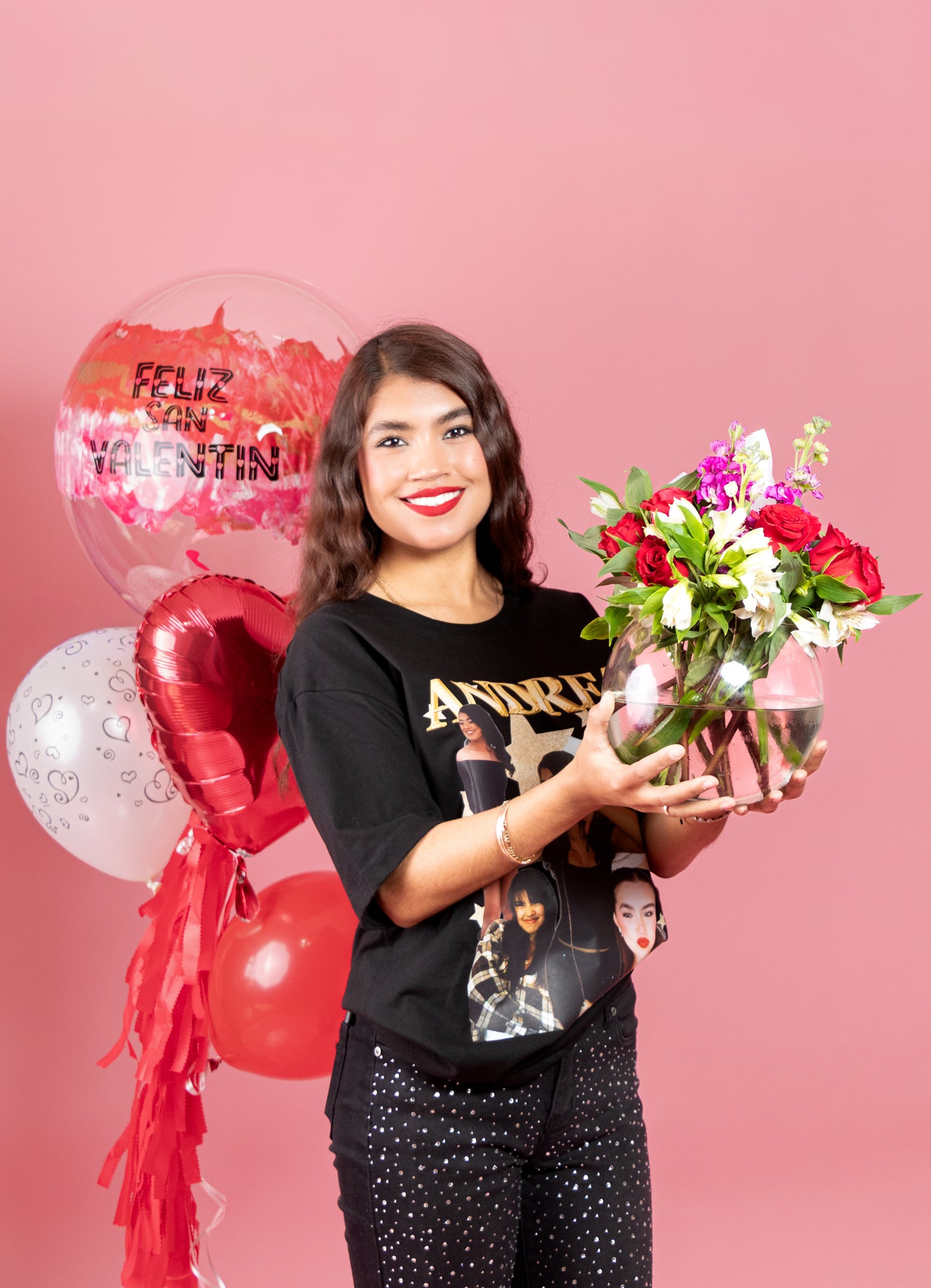 Combo Pecera y Globos