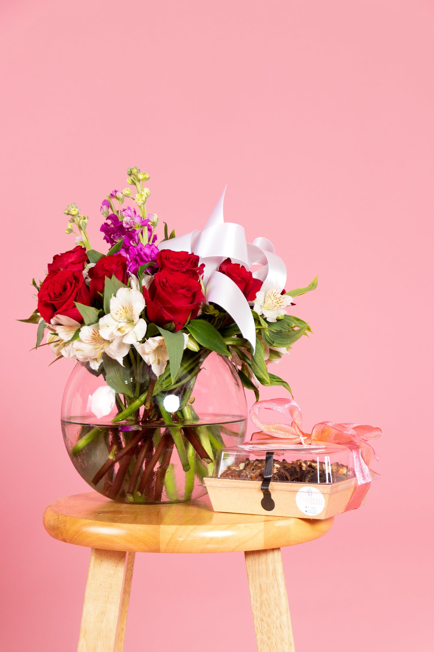 Combo Pecera y brownies